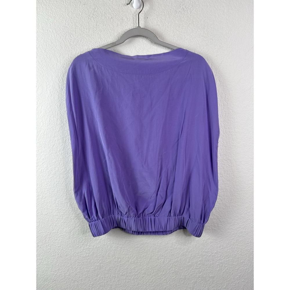 Diane von Furstenberg 100% Silk Sleeveless Blouse Top Women's 8 Relaxed Artsy‎ - Picture 5 of 7
